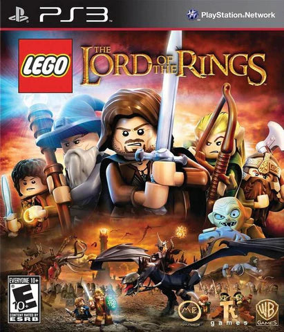 LEGO Lord of the Rings cover art for PlayStation 3 (PS3) video game