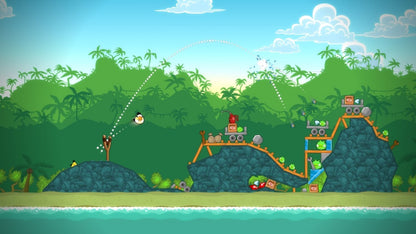 Angry Birds Trilogy gameplay art for Nintendo Wii U (WiiU) video game 