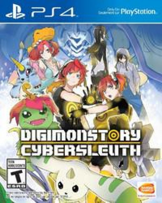 Digimon Story: Cyber Sleuth cover art for PlayStation 4 (PS4) video game