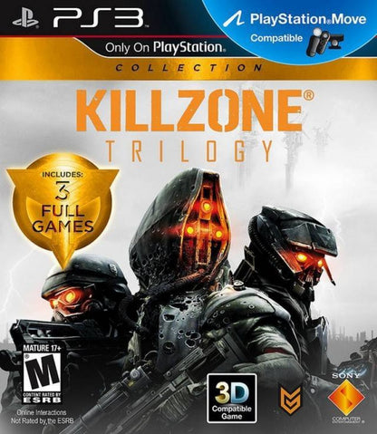 Killzone Trilogy Collection cover art for PlayStation 3 (PS3) video game