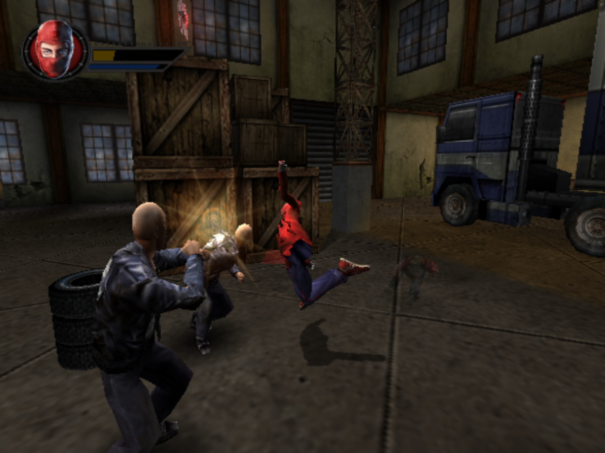 Spider-Man [Greatest Hits] – PlayStation 2 (PS2) video game gameplay, action-adventure superhero game.