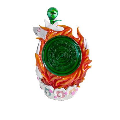 Amaterasu 27" Premium Resin Statue Compatibility – Figure.  Back of figure