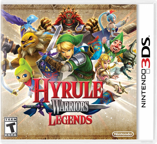Hyrule Warriors: Legends cover art for Nintendo 3DS (3DS) video game