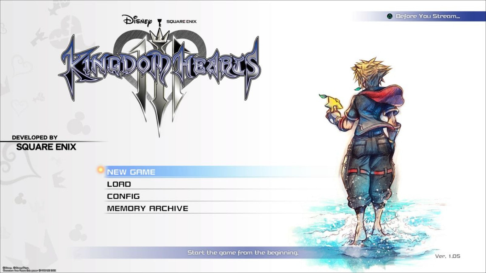 Kingdom Hearts III [Deluxe Edition] – PlayStation 4 (PS4) video game gameplay, action role-playing game.