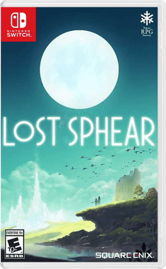 Lost Sphear PAL Import cover art for Nintendo Switch JRPG game