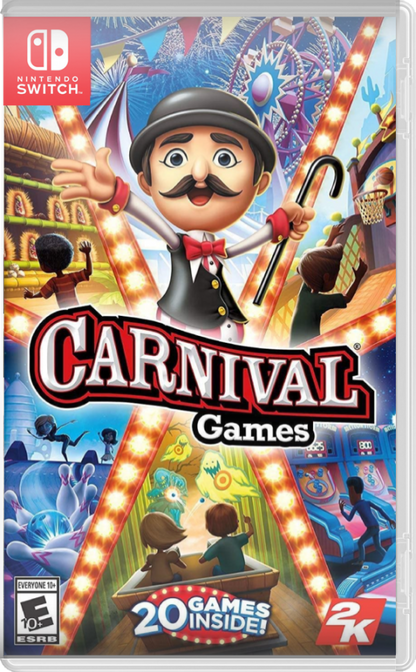 Carnival Games cover art for Nintendo Switch (NS) video game