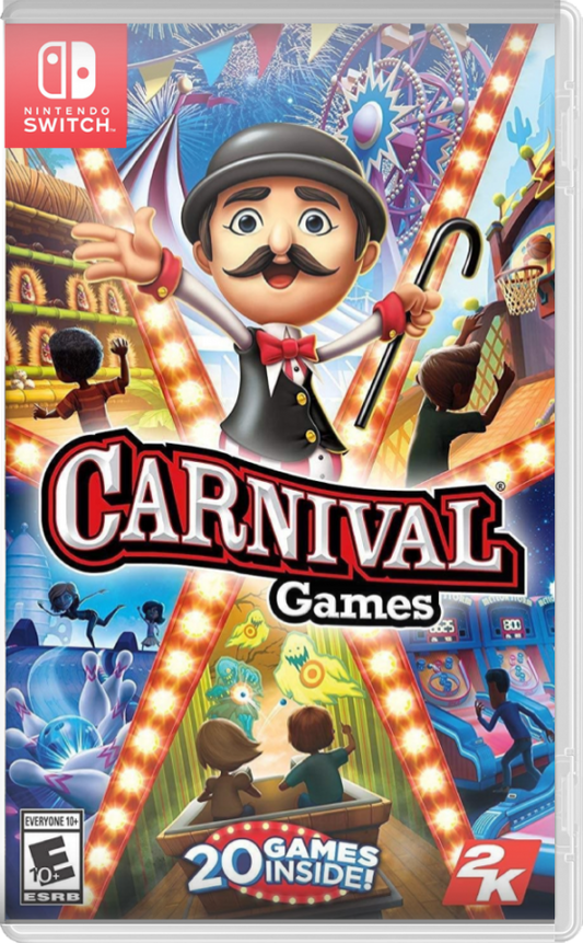 Carnival Games cover art for Nintendo Switch (NS) video game