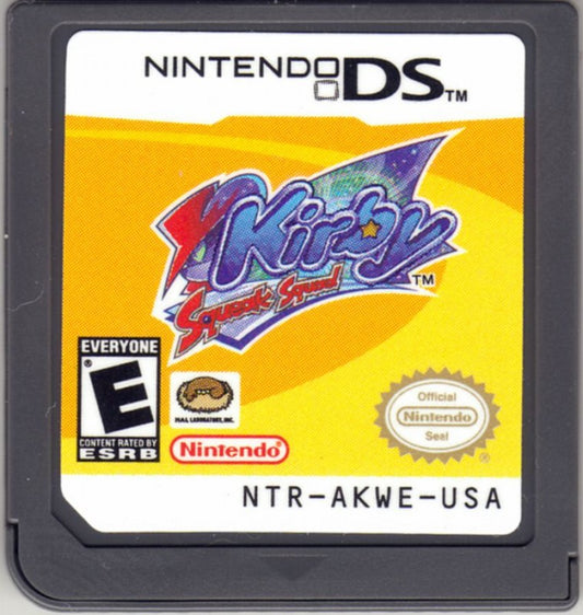Kirby: Squeak Squad cartridge for Nintendo DS (DS) platforming action adventure video game