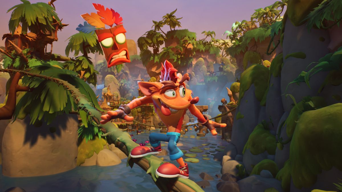 Crash Bandicoot 4: It's About Time – PlayStation 4 (PS4) video game gameplay, platformer by Toys for Bob