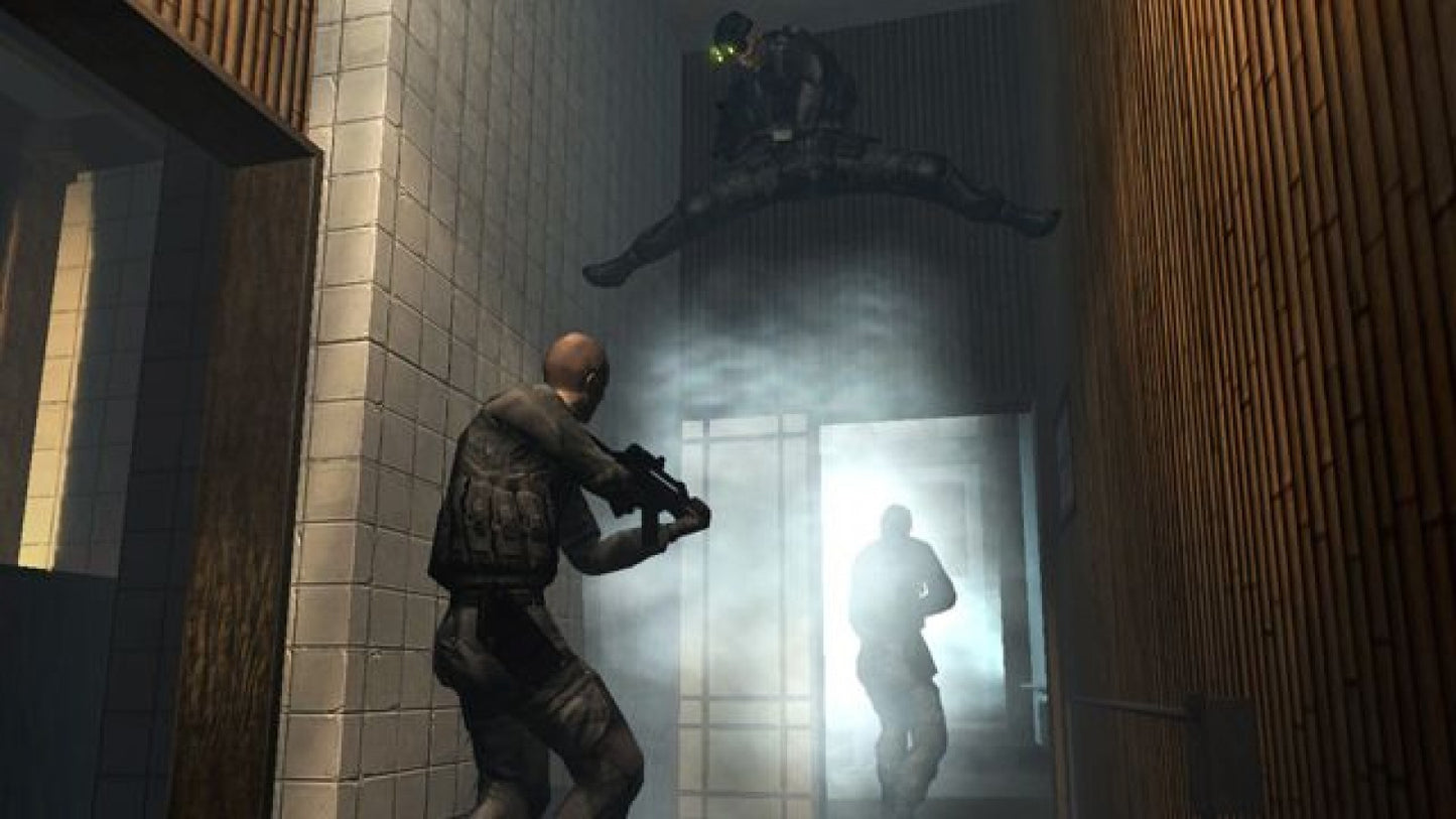 Tom Clancy's Splinter Cell: Chaos Theory – PlayStation 2 (PS2) video game gameplay, stealth action.