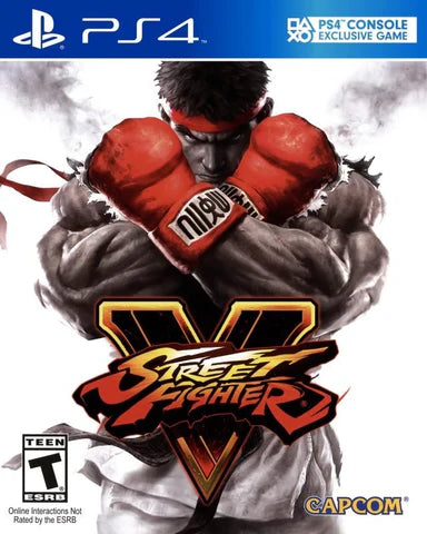 Street Fighter V cover art for PlayStation 4 (PS4) video game