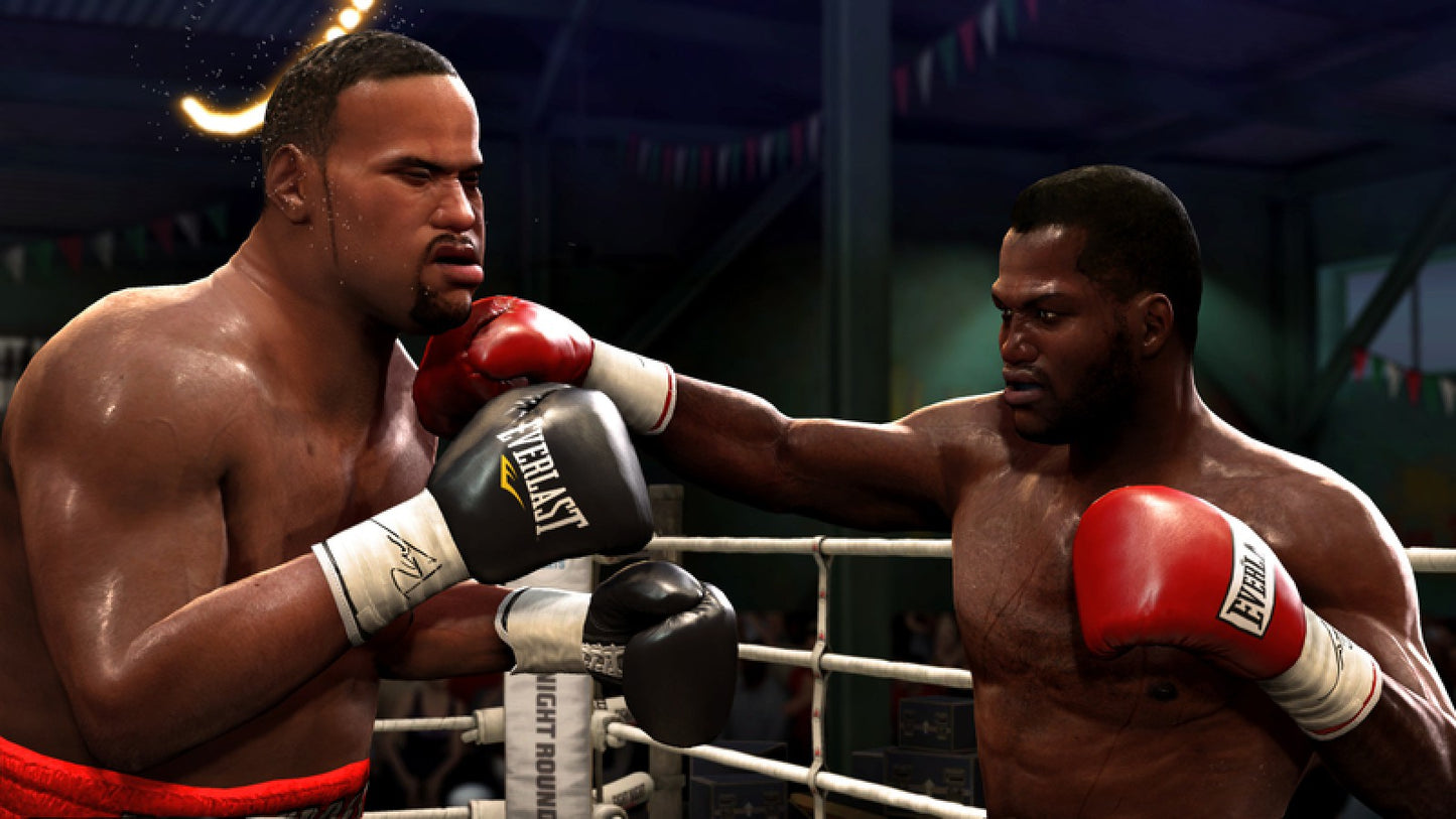 retro Fight Night Round 4 PlayStation 3 PS3 cover art collectible boxing sports game authentic classic gaming gameplay
