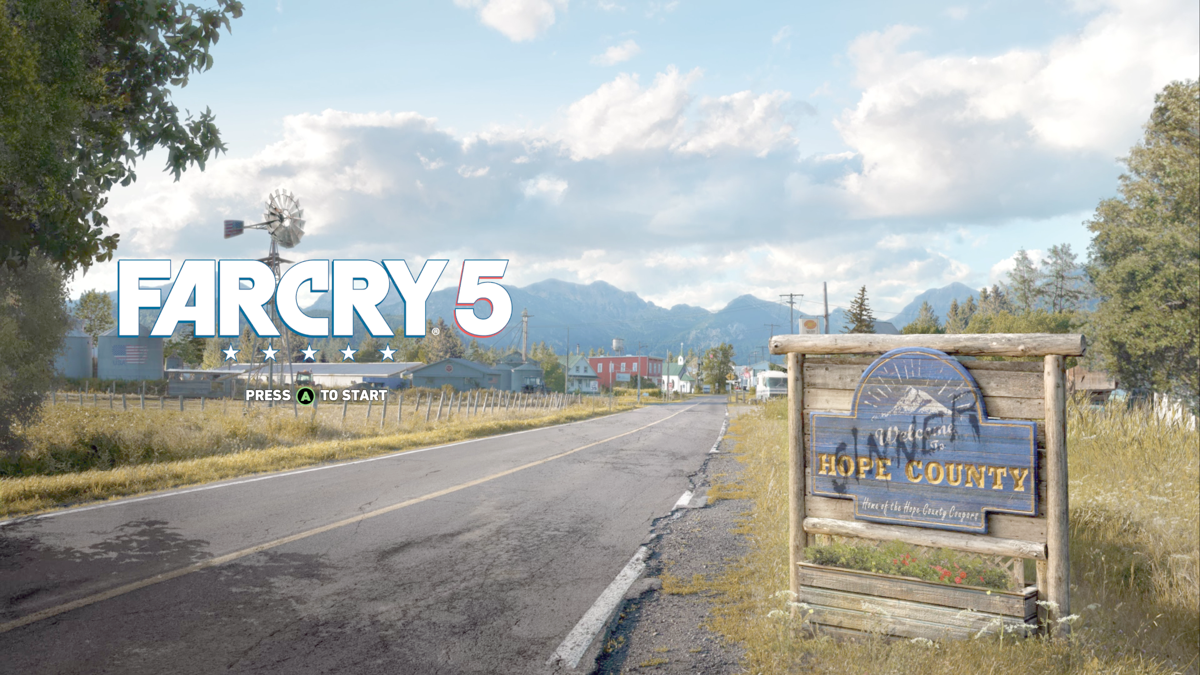 Far Cry 5 gameplay for Xbox One (XONE) open-world first-person shooter video game