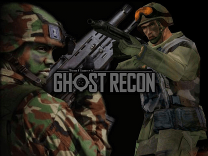 Tom Clancy’s Ghost Recon for Xbox with tactical military action and squad-based combat visuals gameplay