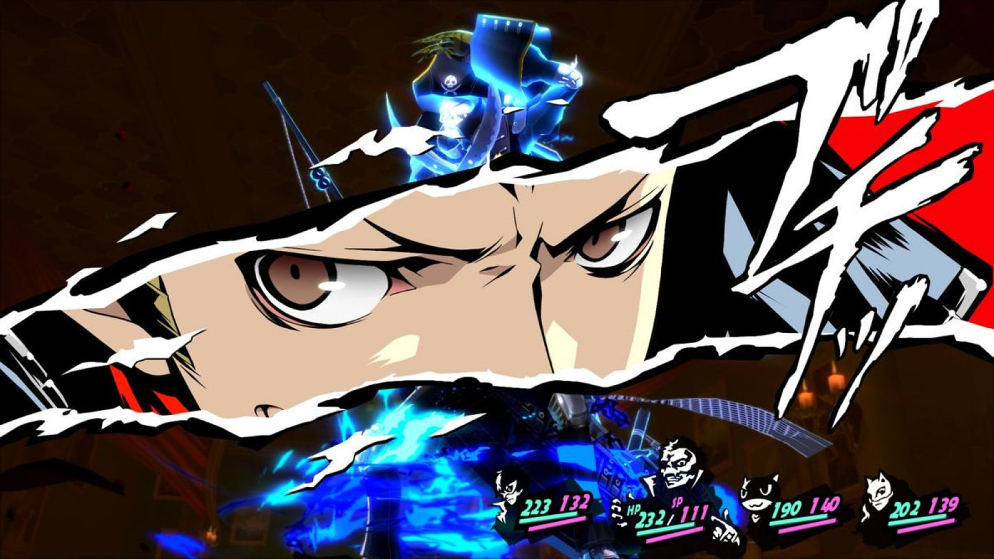 Persona 5 – PlayStation 4 (PS4) video game gameplay, turn-based role-playing game