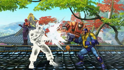 Street Fighter X Tekken for Xbox 360 fighting video game featuring tag team battles, iconic characters from both franchises, combo based combat mechanics, and competitive multiplayer gameplay experience gameplay