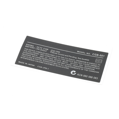 Game Boy Color Shell Sticker
