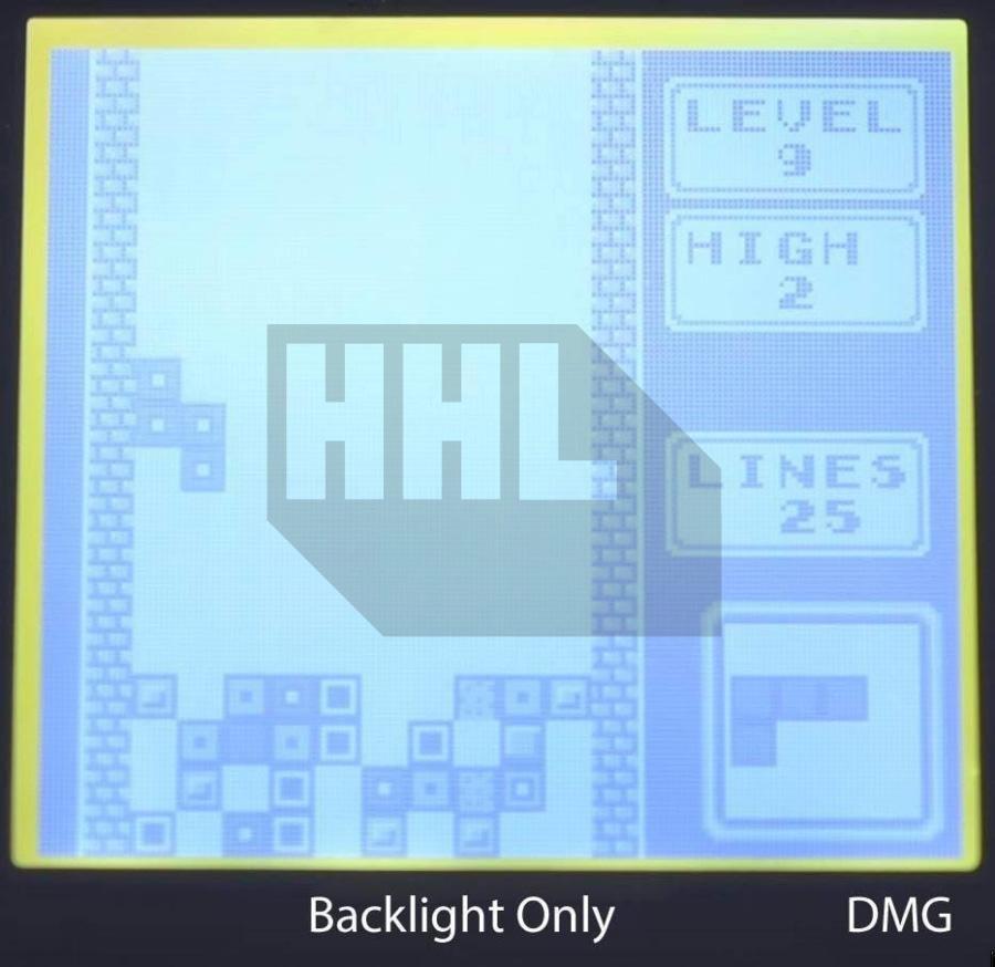Game Boy Backlight Display Mod V3 for DMG and GBP