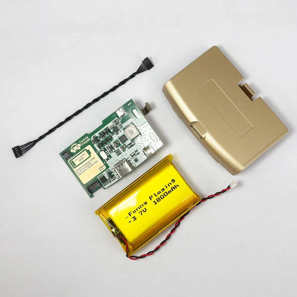 AGB IPS MAX Battery Kit for Game Boy Advance  - Funnyplaying