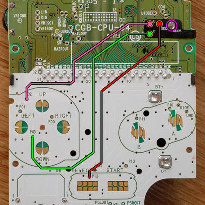 Gameboy Color Overclocker Flex - Robot Retro