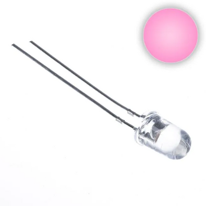 Game Boy LED 3mm Diffused for Battery and Dowel