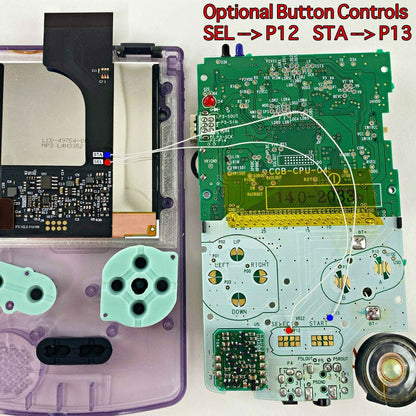Game Boy Color Retro Pixel 1.0 Q5 IPS LCD Backlight Kit - FunnyPlaying